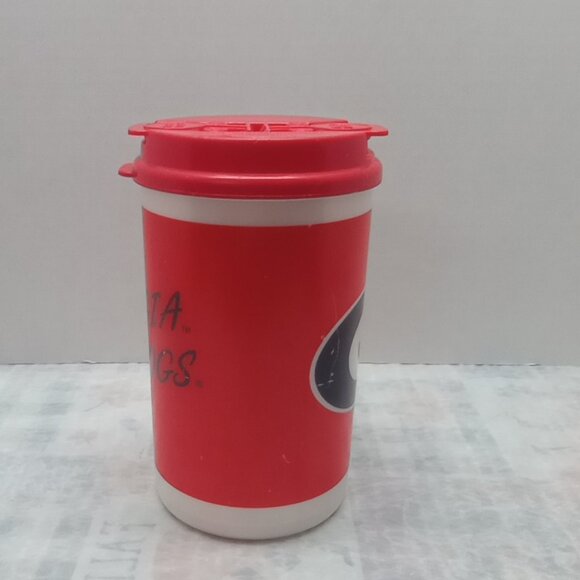 Vintage Georgia Bulldogs Travel Mug Bold Red Tailgate Essential - Picture 4 of 7